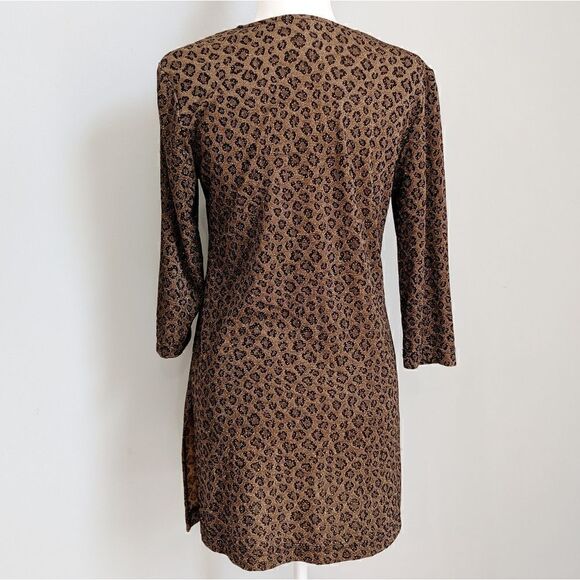 Nina Piccalino Petites Animal Print Cardigan - Picture 4 of 8
